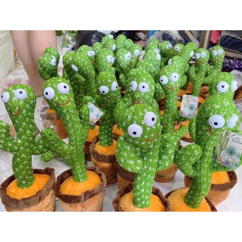 Cây xương rồng nhảy múa vui nhộn phát 120 bài hát nhạc - nhại được giọng nói