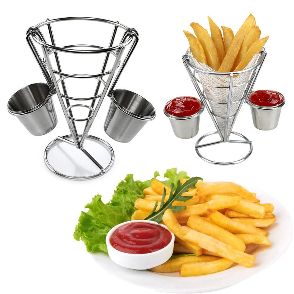 Giá Đỡ Trưng Bày Khoai Tây Chiên Tiện Lợi