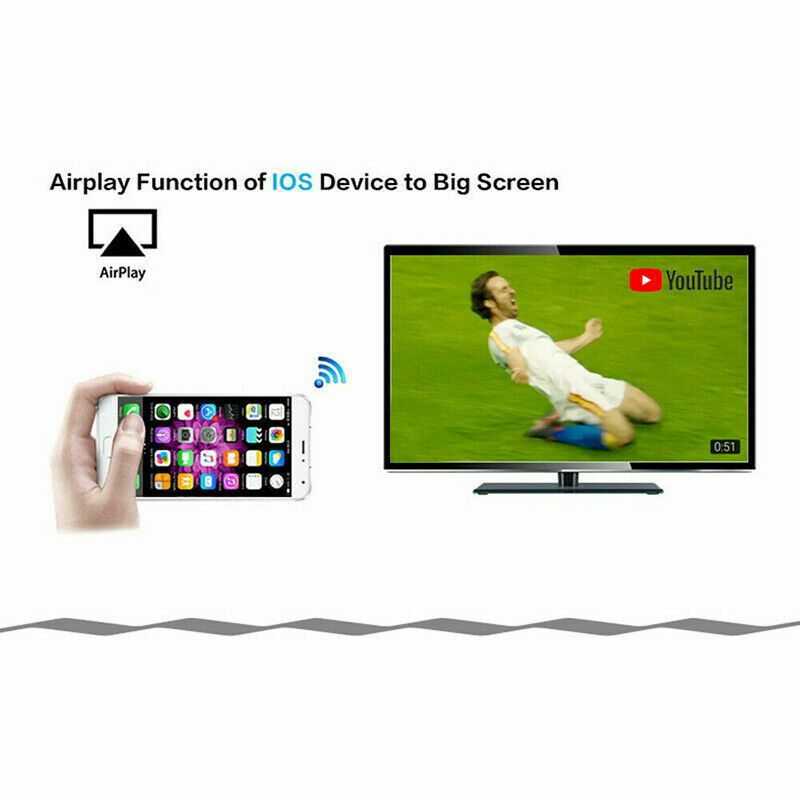 Bộ Thiết Bị Truyền Hình Kỹ Thuật Số Không Dây Wifi 4k Hd 1080p Hdmi