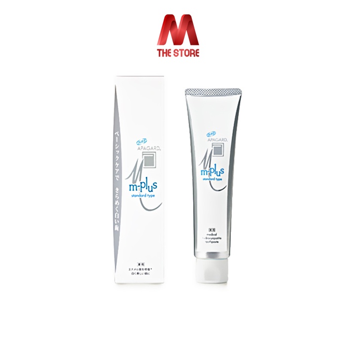 Kem đánh răng Apagard M-plus Nhật Bản màu xanh