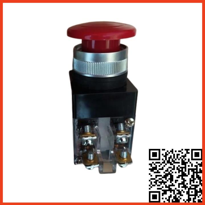 Công tắc nhấn đề CR-257 đầu dù phi 25mm màu xanh, màu đỏ chất lượng tốt