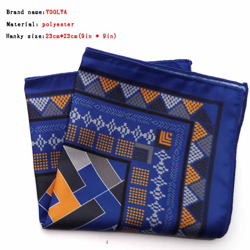 Khăn Tay Bỏ Túi 23CM * 23CM In Họa Tiết Thời Trang Cho Nam