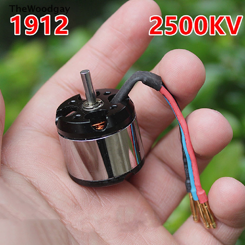 【the】 Micro1912 2500KV Outer Rotor Model Airplane 25mm Brushless Motor for Helicopter .