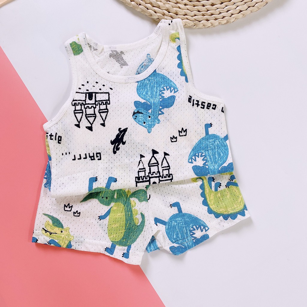 Sale !!! Ba Lỗ Thông Hơi Chất Cotton  Điều Hòa Hàng Quảng Châu Cho Bé ( Size 10-22kg) (1476 ) Shop Phúc Yến