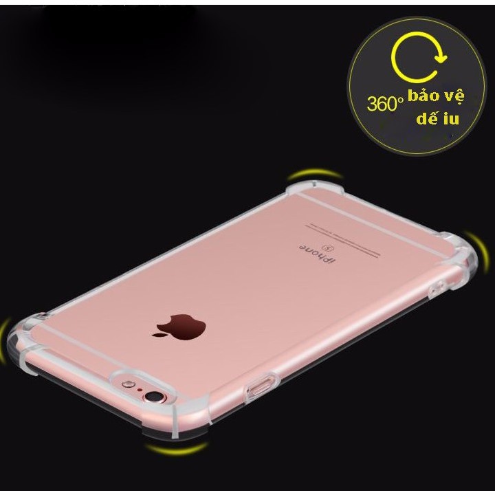 Ốp Lưng Chống Sốc Phát Sáng iPhone 5, 5s, 6, 6s, 6 Plus, 6s Plus, 7, 7 Plus, 8, 8 Plus, X, XsMax