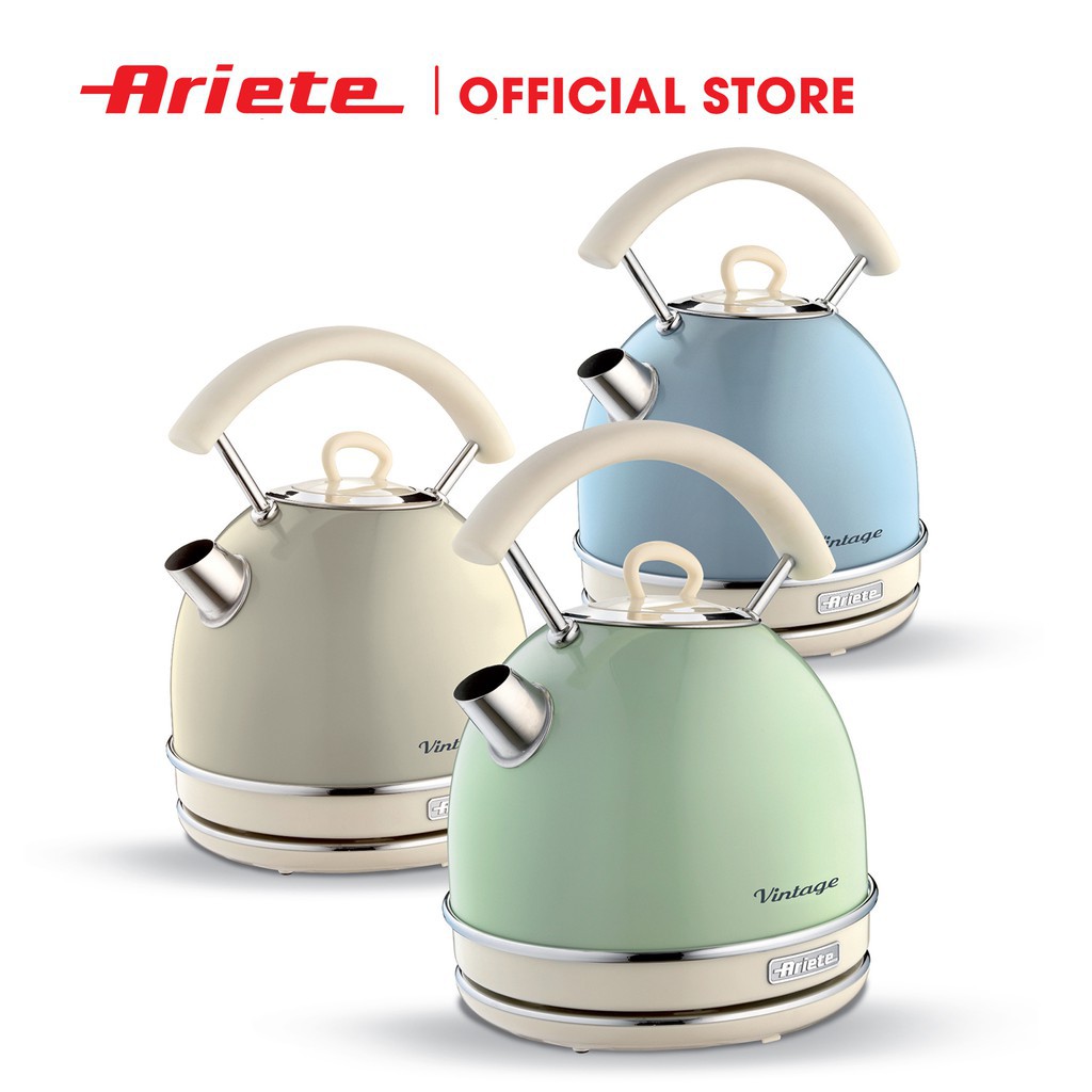 Bình đun siêu tốc tròn Vintage 1,7L Ariete MOD.2877