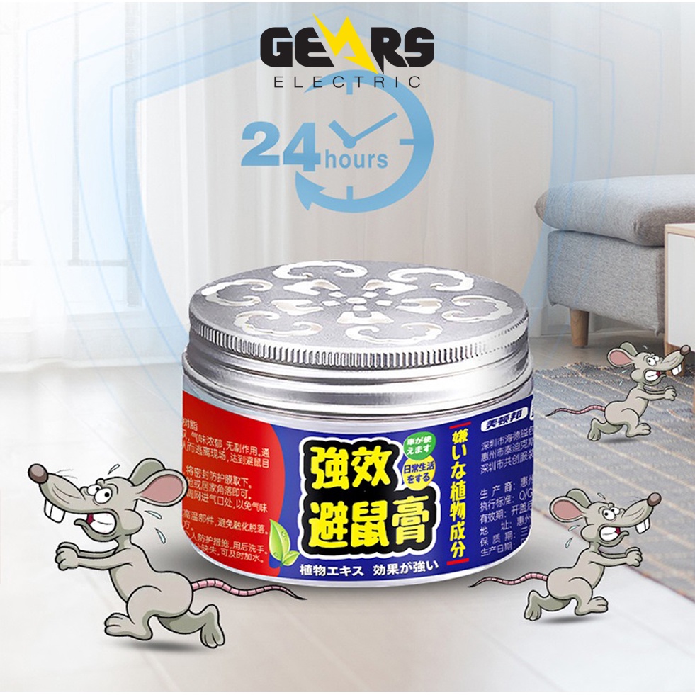 Sáp Gel Xua Đuổi Chuột Hiểu Quả Cao Cấp Gear79