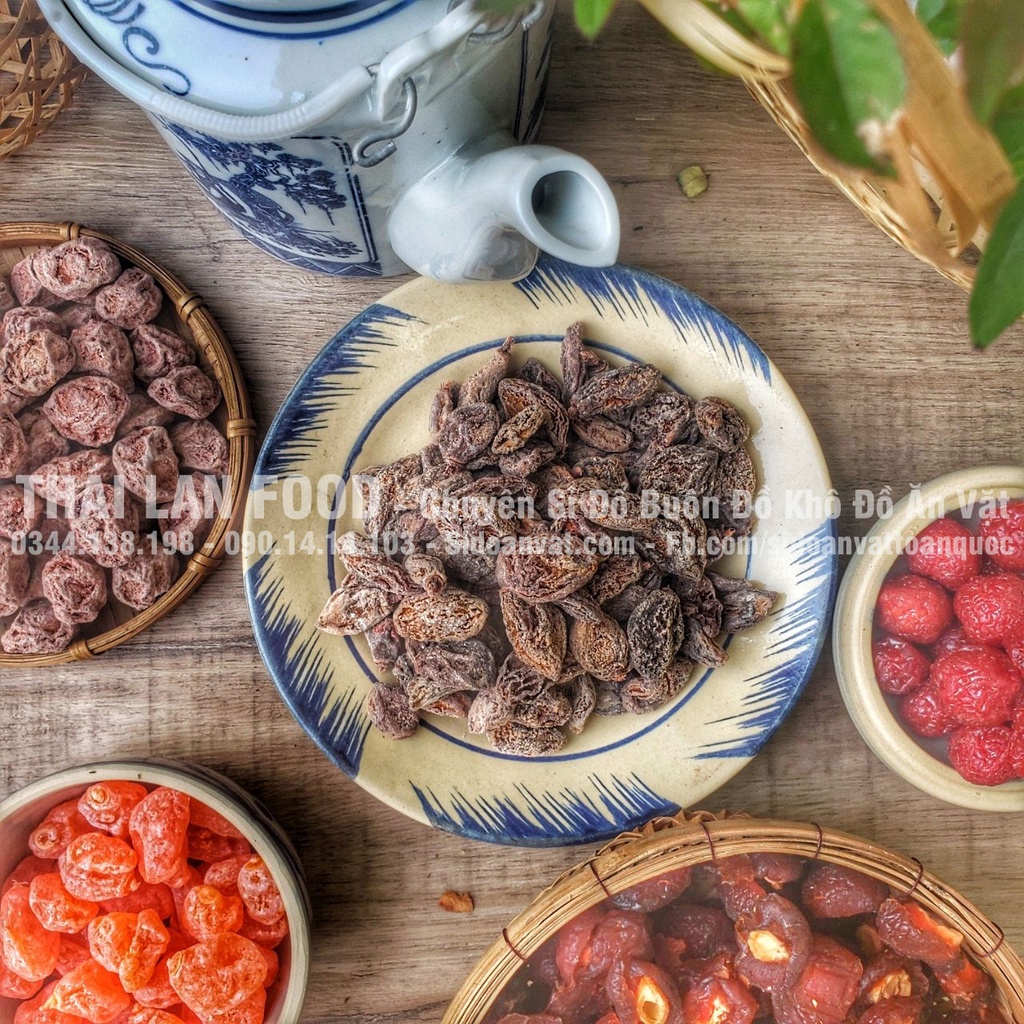 [Mã 55FMCGSALE1 giảm 10% đơn 250K] Xí Muội Oliu Chua Ngọt (Không Hạt) Lon 500gr