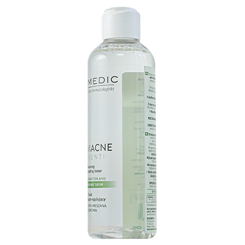 Toner làm dịu cho da dầu mụn Dermedic Normacne Cleansing And Regulating Skin 200ml