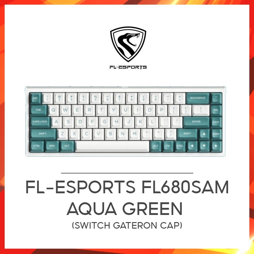 [Mã ELHAMS5 giảm 6% đơn 300K] Bàn Phím Cơ FL680 SAM Hàng Chính Hãng (Switch Gateron Cap)