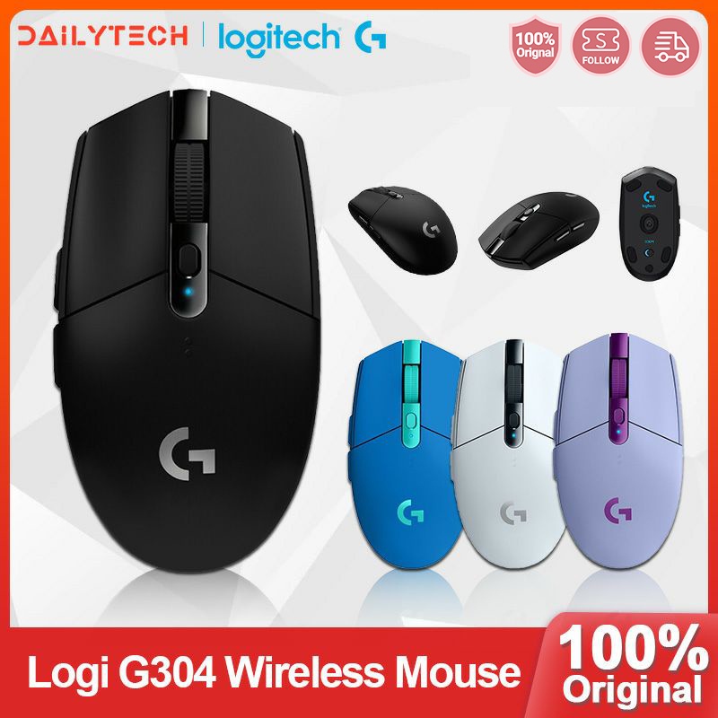 Chuột không dây Logitech G304 Gọn Nhẹ 6 Nút Lập Trình 250h Chất Lượng Cao
