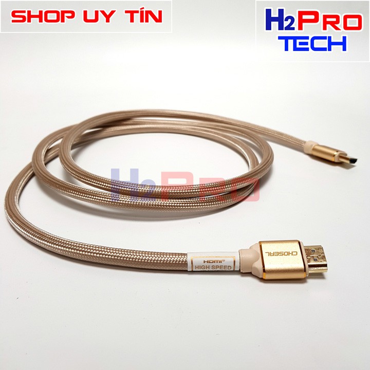 Dây HDMI hỗ trợ 4K UHD và 3D CAO CẤP Choseal AQ5104 dài 1.5m, 3m, 5m| dây cáp HDMI 4K