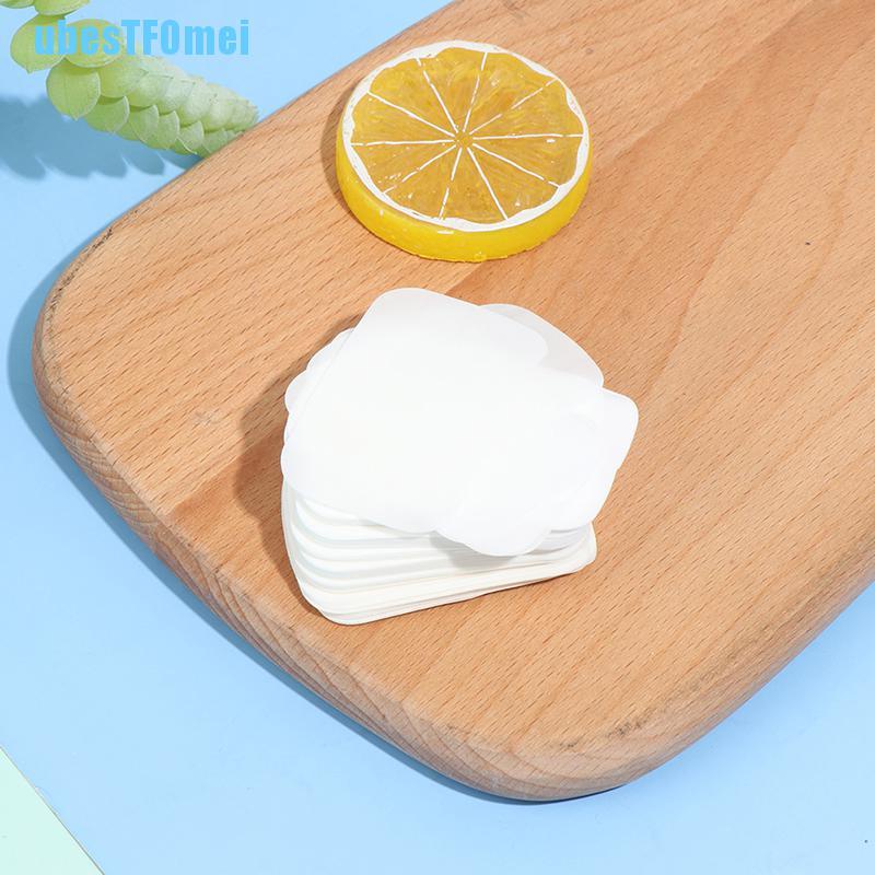 Set 100 Giấy Xà Phòng Rửa Tay Tạo Bọt Có Thể Mang Theo Khi Đi Du Lịch