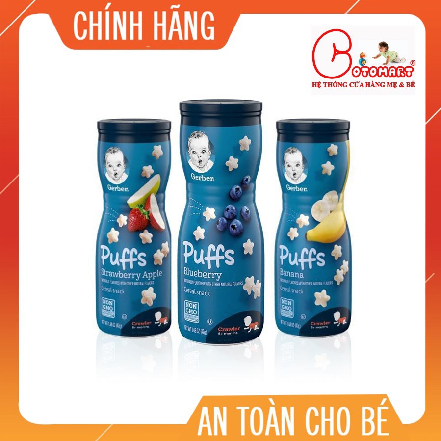 Bánh Ăn Dặm Gerber Hộp Cao 42g , date 2022