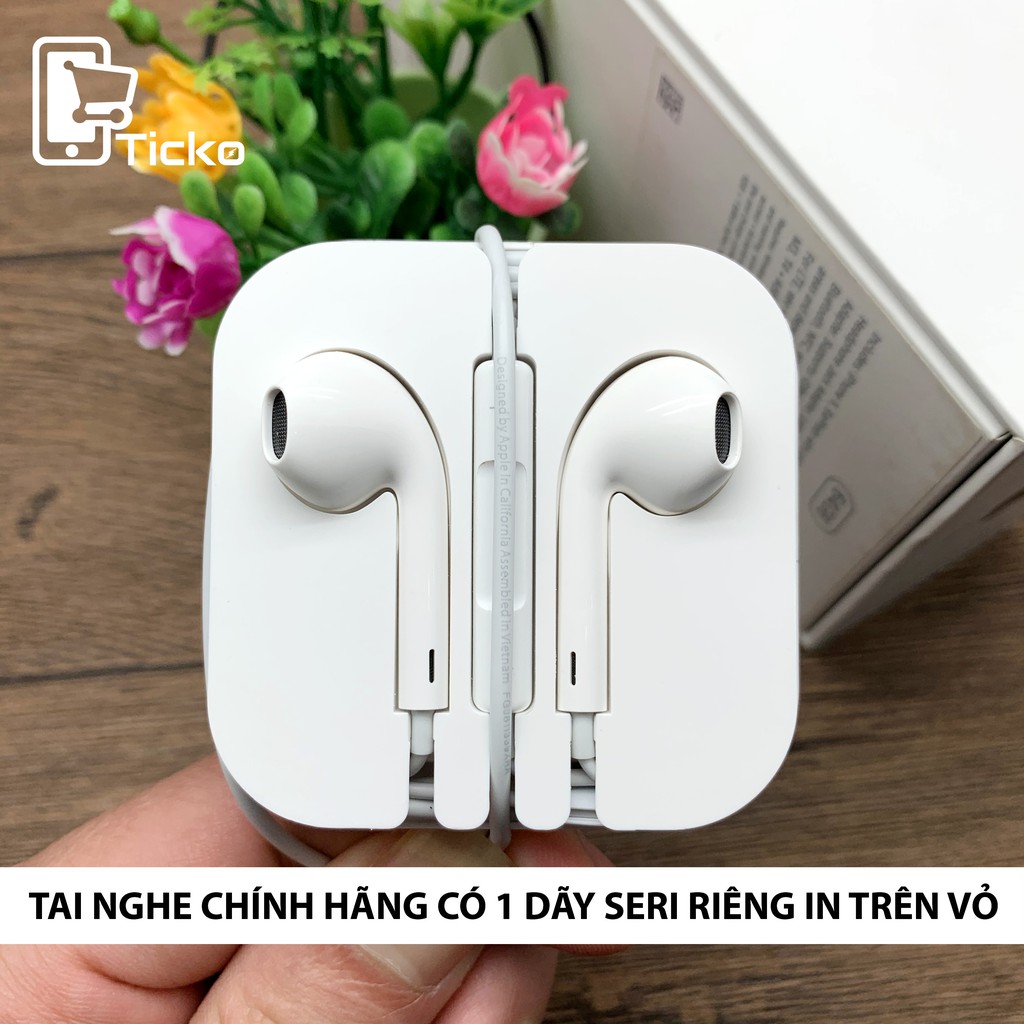 Tai nghe iPhone 6s/6s Plus [Zin Bóc Máy] - [Âm Thanh Siêu Chuẩn] - [Bảo hành 12 tháng Lỗi 1 Đổi 1]