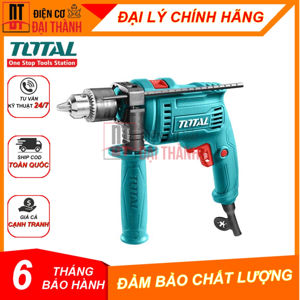 Máy khoan búa 550W Total TG105136E