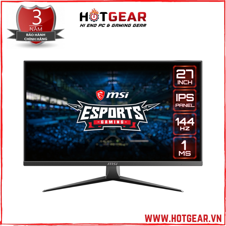 Màn hình máy tính hiệu MSI OPTIX MAG273 27in IPS WLED 165HZ Full HD mới 100% Chính hãng