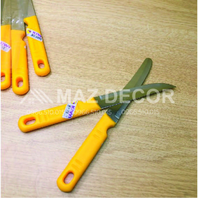 [Dao thái lan chính hãng] Dao thái lan cắt tỉa hoa quả cán vàng kiwi giá rẻ 511