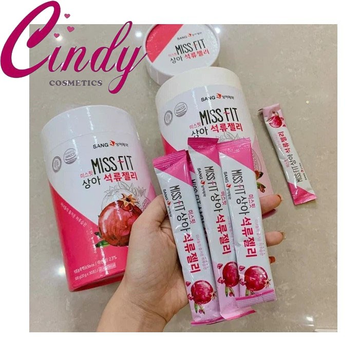 Thạch lựu bổ sung collagen đẹp da và giảm cân Miss Fit SANGA Hàn Quốc | BigBuy360 - bigbuy360.vn