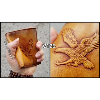 Ví nam da thật V125 đại bàng