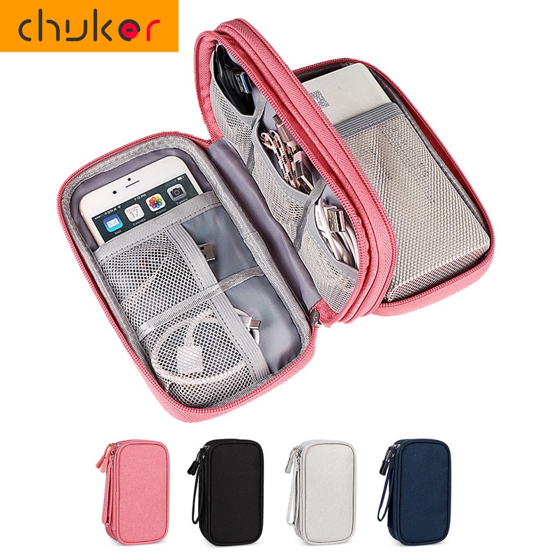 Túi Đựng Pin Sạc Dự Phòng 20000mAh Cho Ổ Cứng Và Cáp USB
