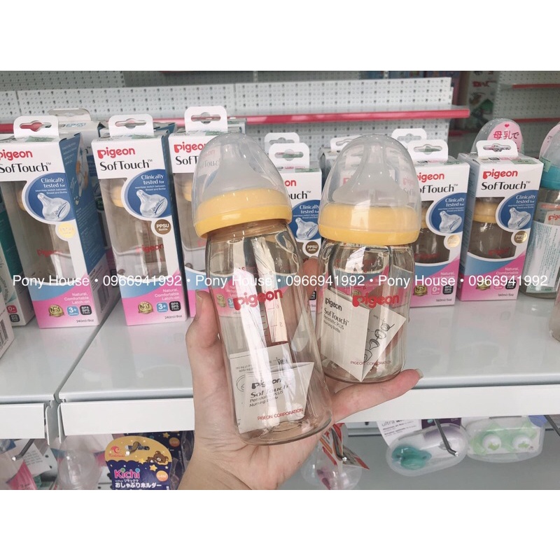 Bình Sữa Pigeon 160ml - 240ml - 330ml