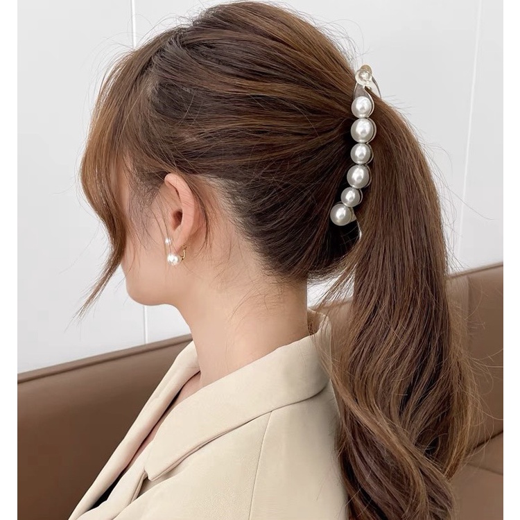 Kẹp tóc dọc làm phồng tóc lụa phụ kiện tóc chắc chắn siêu xinh