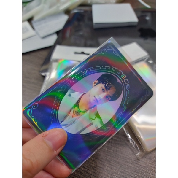Sleeve MeeT 5.7x8.7cm hologram bọc bảo vệ thẻ bài đựng card tranh ảnh