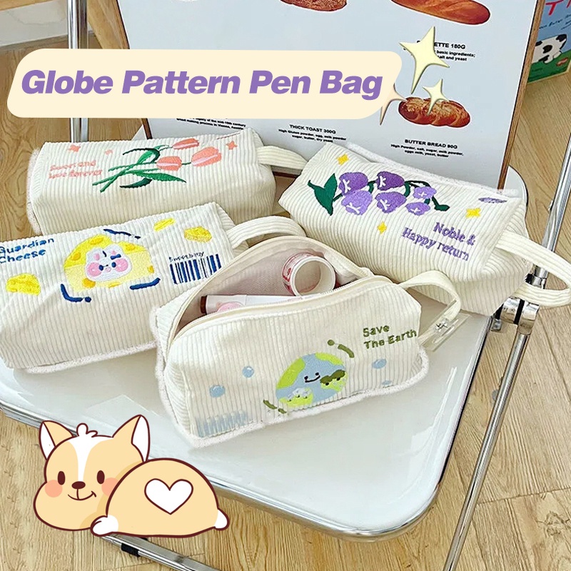 Túi Đựng Bút Cỡ Lớn Họa Tiết Hoạt Hình Đáng Yêu Cho Học Sinh