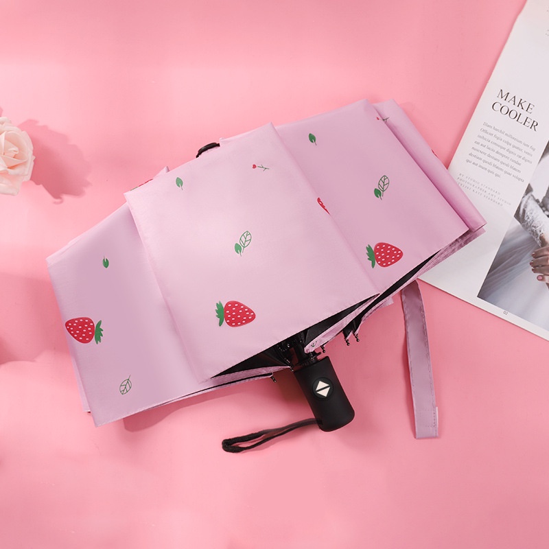 Ô dù che nắng mưa tự động/thủ công ô che nắng quà tặng ô dù quảng cáo kinh doanh ô dù học sinh dễ thương