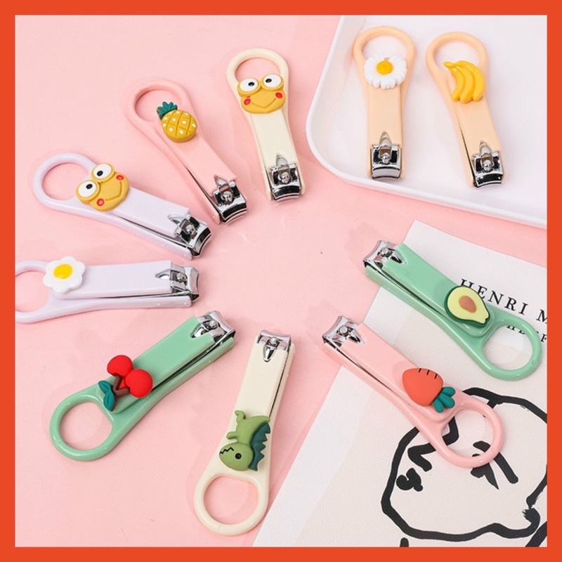 Bấm móng tay hình hoa quả con vật cute ( shop giao mẫu ngẫu nhiên )