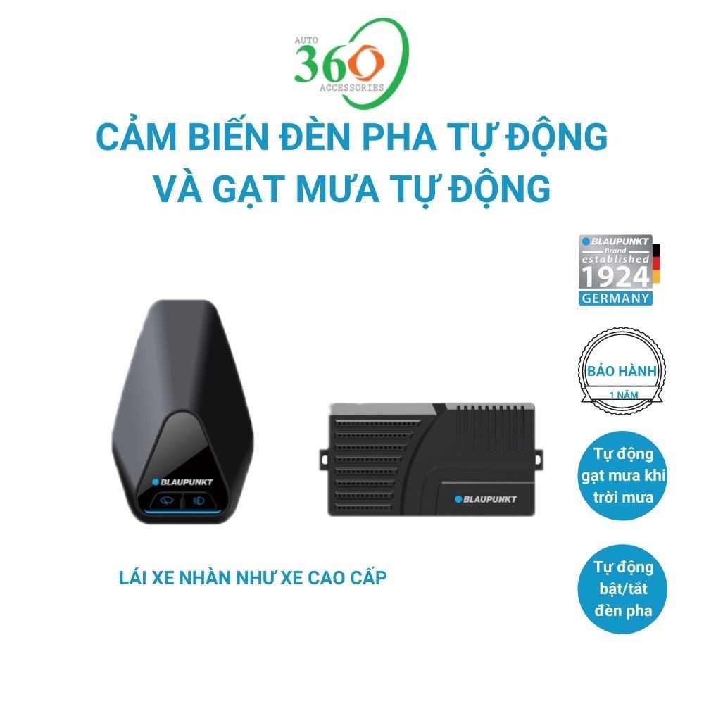 Cảm biến đèn pha tự động và gạt mưa tự động Blaupunkt IDA  lái xe nhàn như xe sang