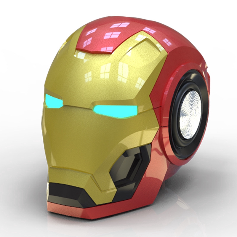 Wireless Smart Card Small  Iron Man Bluetooth Speaker Speaker New Creative