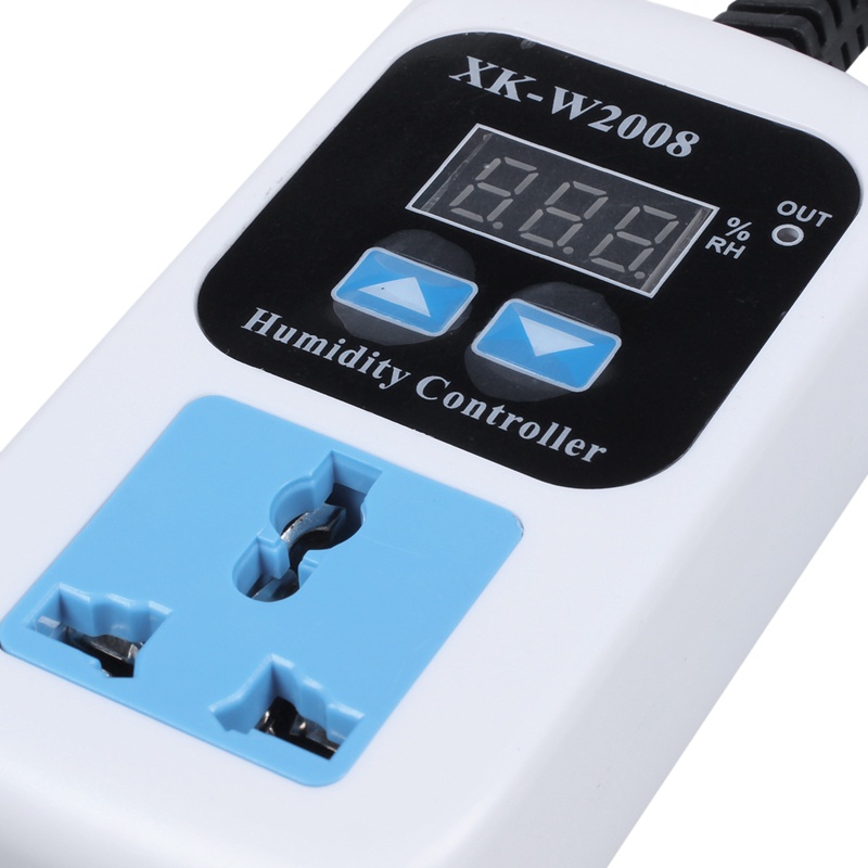 Công Tắc Điều Khiển Độ Ẩm Kỹ Thuật Số XK-W2008 0% - 99% RH Nhập Khẩu Châu Âu