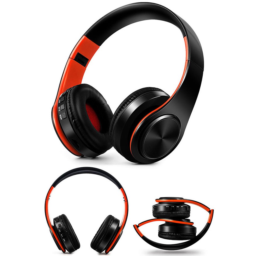 Tai Nghe Chụp Tai ❤️FREESHIP❤️ Tai Nghe Không Dây HZ-B7 Hi-Fi Bluetooth 5.0 Có Thể Gấp Gọn Tiện Lợi