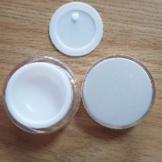 Hủ đựng kem face tròn trắng
