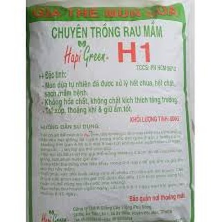Giá thể mùn dừa chuyên trồng rau mầm Hapi Green Phú Nông H1 800g