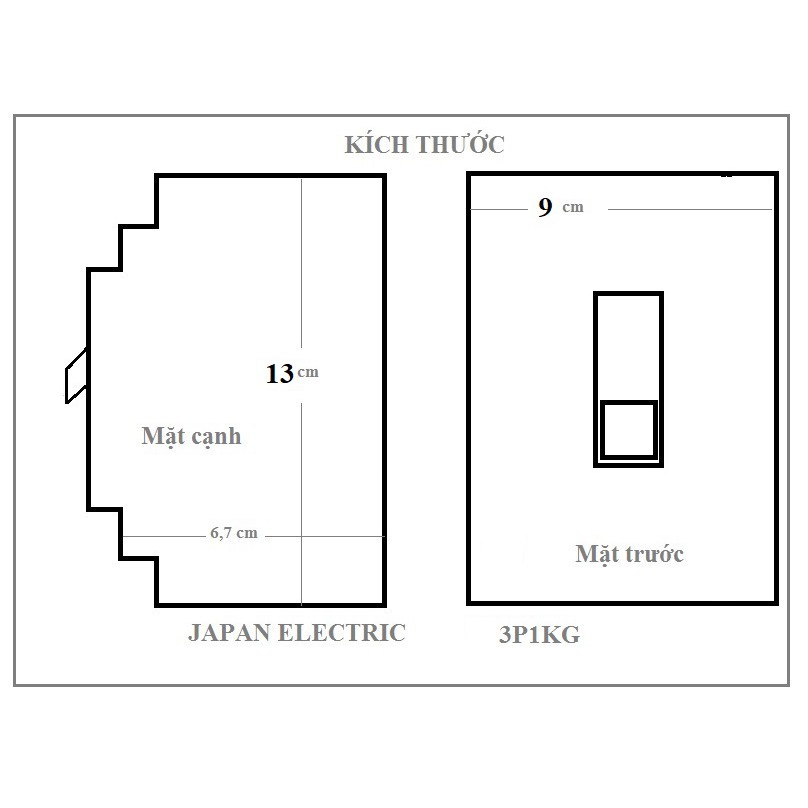 ELCB CHỐNG GIẬT NHẬT BẢN 3PHA 75A 100A 30MA