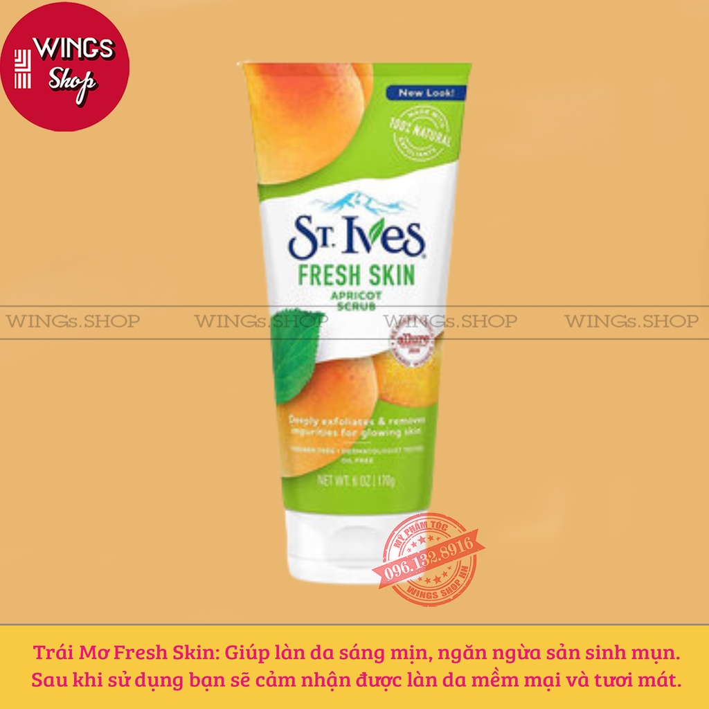 Sữa Rửa Mặt Tẩy Tế Bào Da Chết St.Ives 170g