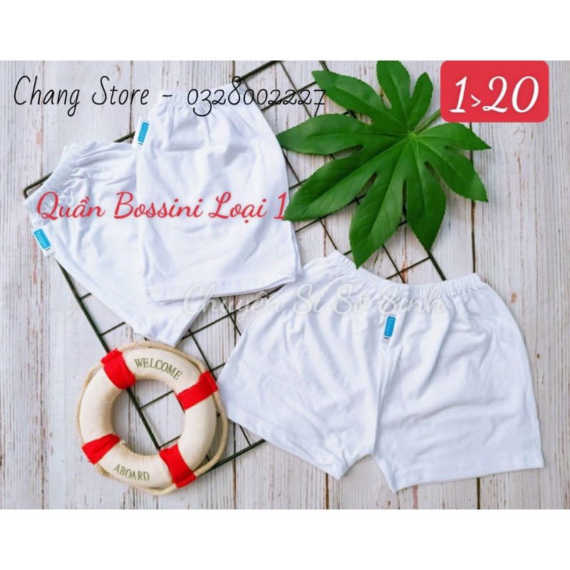 QUẦN NGẮN TRẮNG SƠ SINH /QUẦN COTTON MẶC NHÀ CHO BÉ