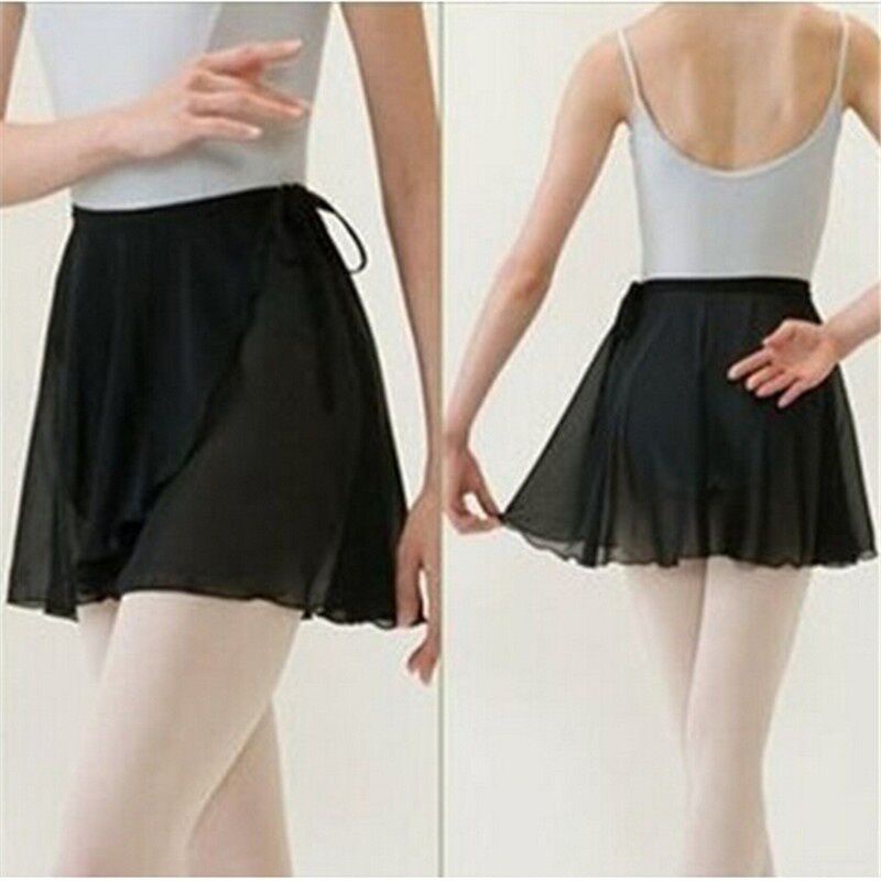 Chân Váy Múa Ba Lê Vải Chiffon Dành Cho Trẻ Em Và Người Lớn