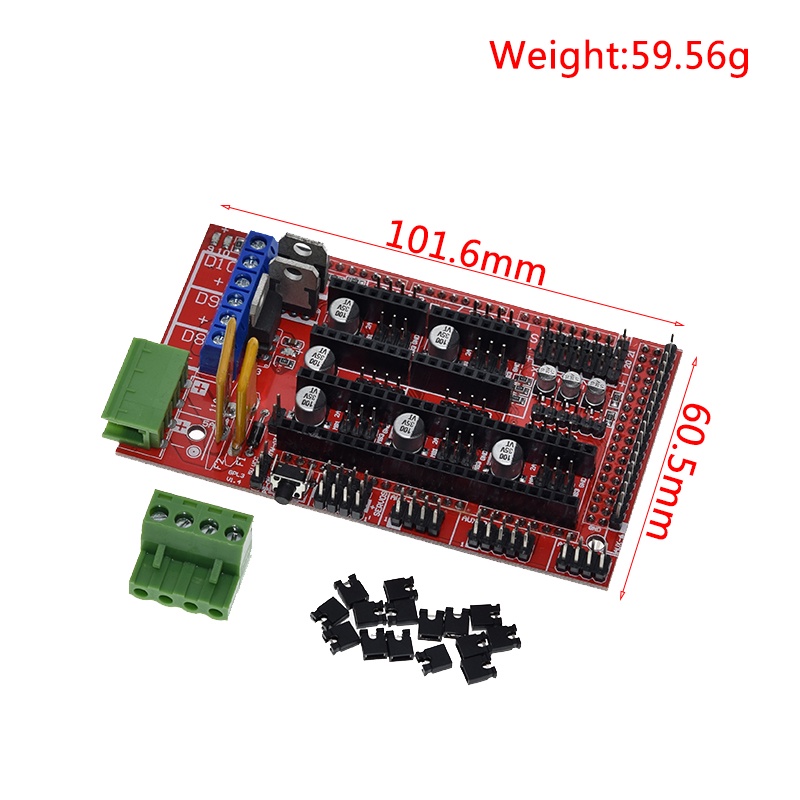 Bộ Điều Khiển Mega 2560 R3 Mega2560 REV3 + RAMPS 1.4 Cho Máy In 3D arduino