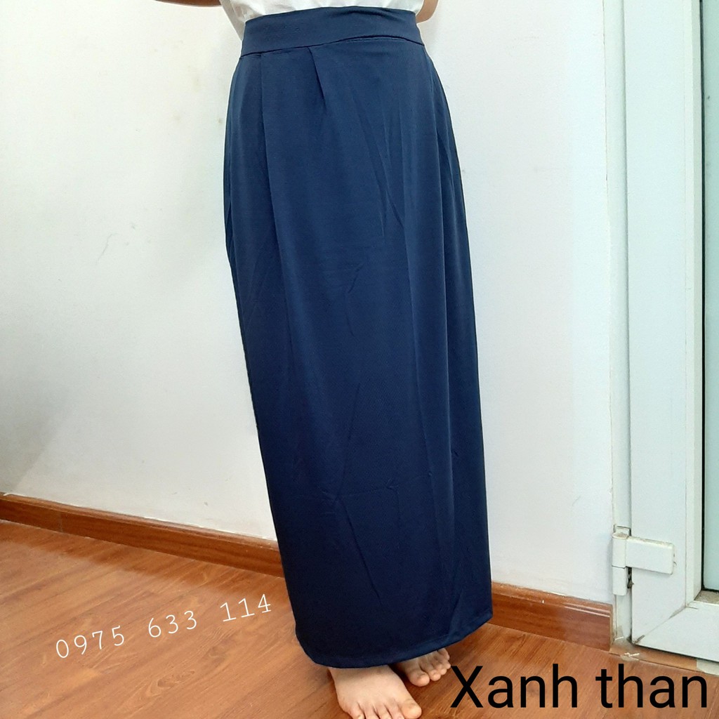 Quây chống nắng nữ ❤️FREESHIP❤️ váy chống nắng chất thun lạnh, mềm mại che kín chân