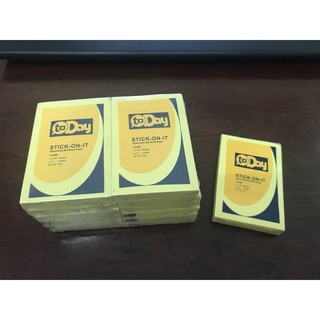 Giấy note vàng TODAY (3*2, 3*3, 3*4, 3*5 ) - VPP Halu
