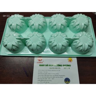 Khay đá rau câu hình hoa Hướng Dương Hofaco