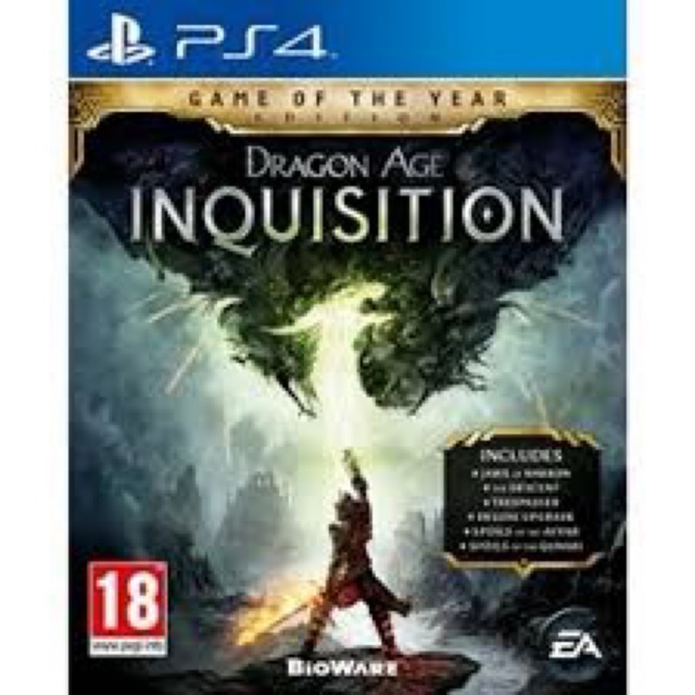 Trò chơi cũ : Dragon age inquisition ( bản thường )