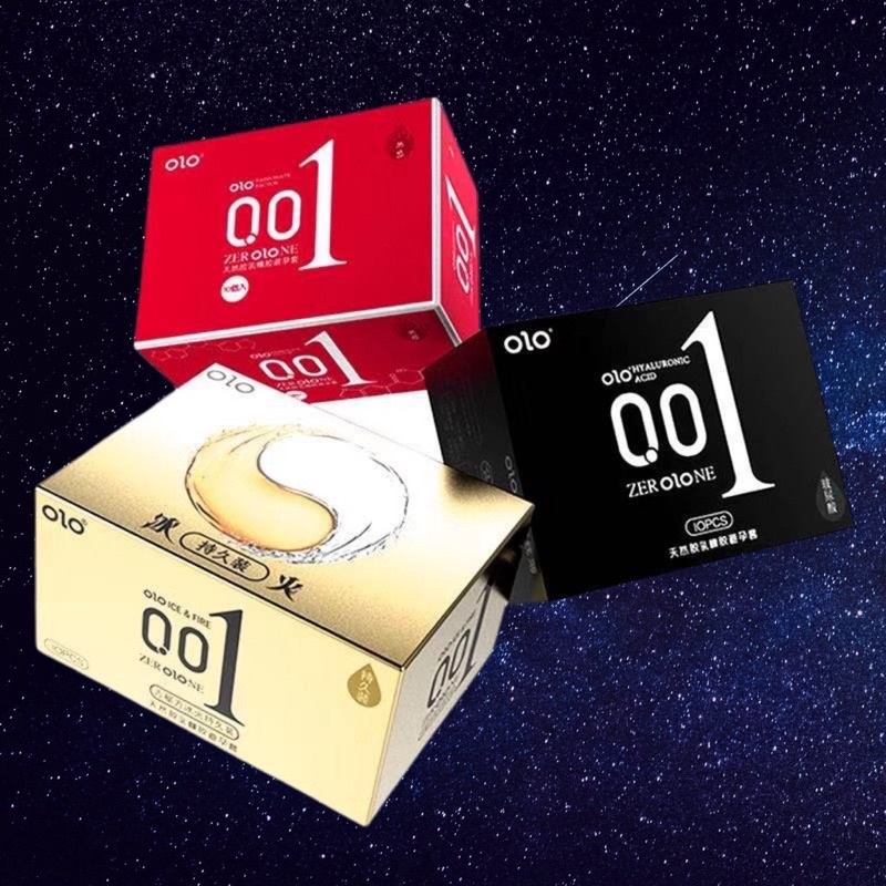 Combo 3 Bao Cao Su OLO 0.01 nhiều gel bôi trơn