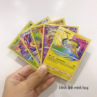 (Ảnh thật) Combo thẻ Pokémon TCG BÀI IN ngẫu nhiên - Cam kết in chuẩn như thật