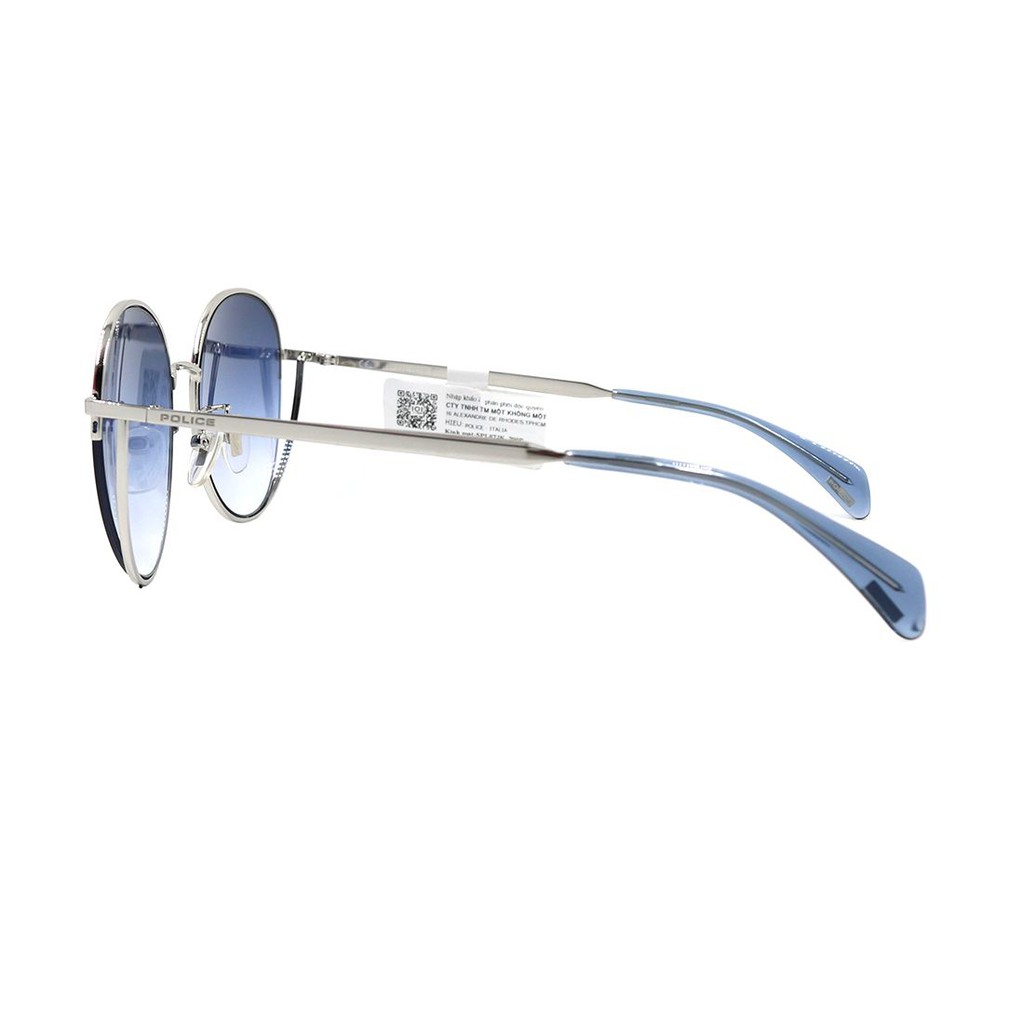 Kính mát nam nữ Police SPL834 màu sắc thời trang chính hãng, thiết kế dễ đeo bảo vệ mắt