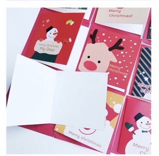 🎅🏻 THIỆP GIÁNG SINH 8,5cm – POST CARD NOEL (MERRY CHRISTMAS)